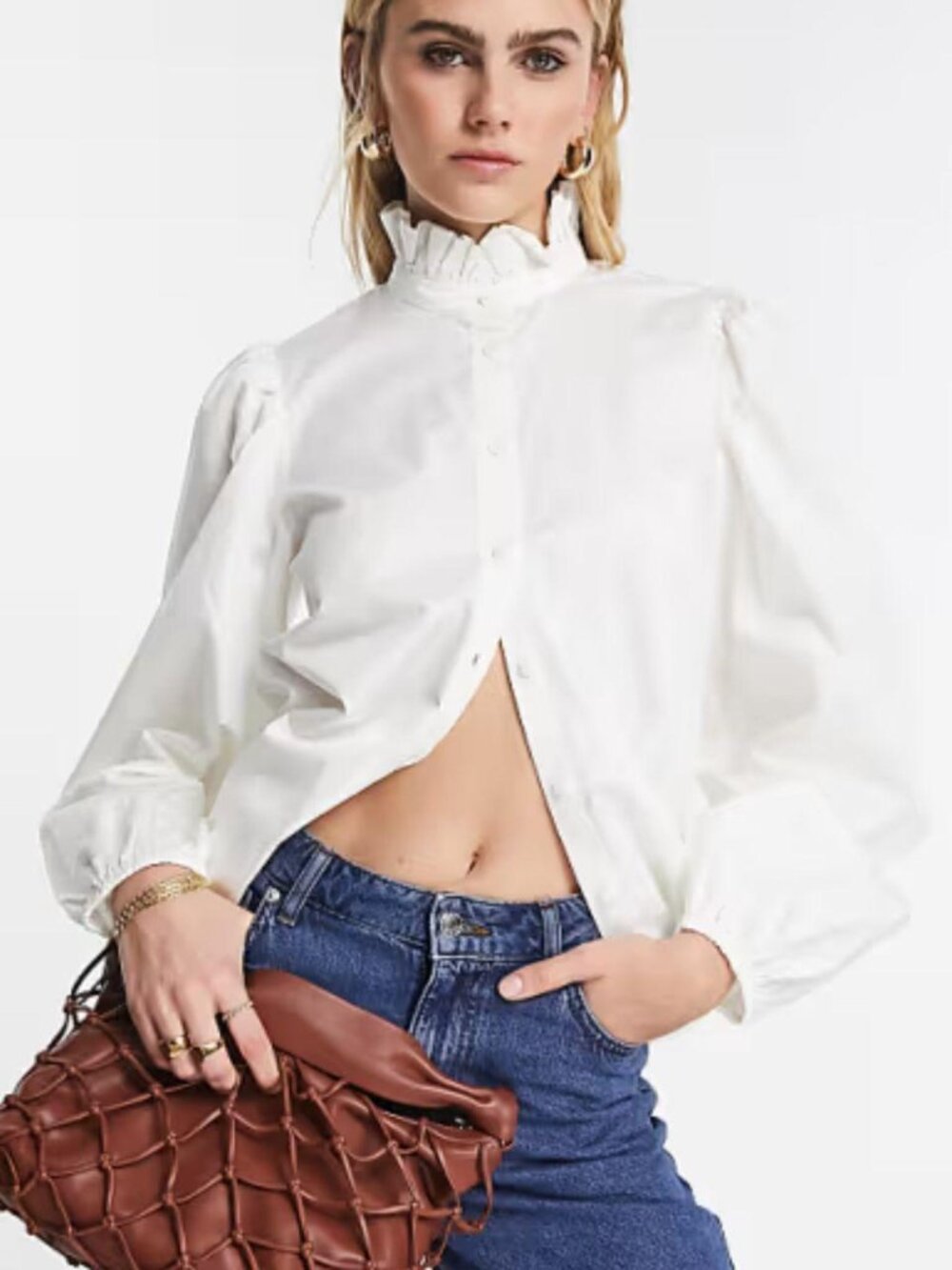 & Other Stories Women's White Blouse